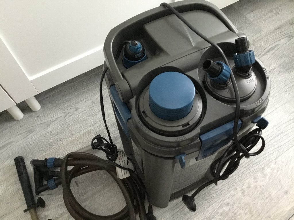 oase biomaster thermo  600 buitenfilter, Ophalen of Verzenden, Gebruikt, Leeg aquarium