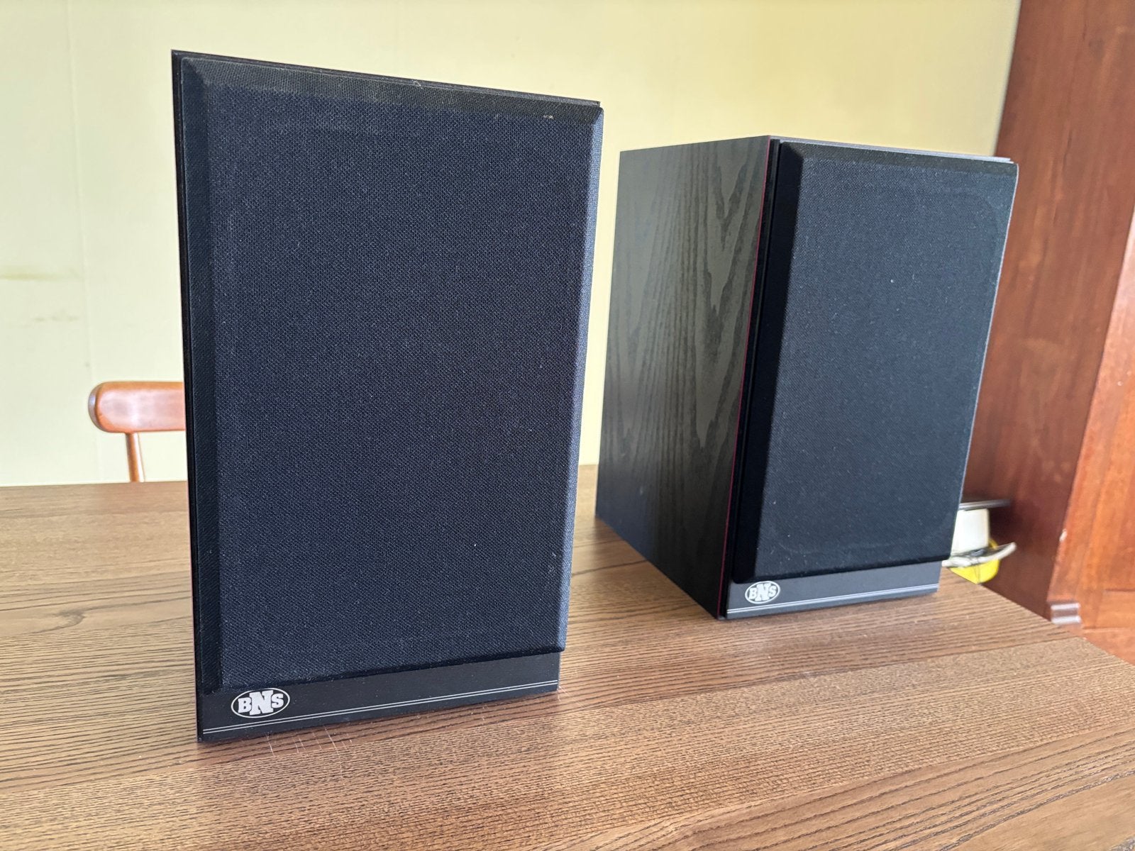 2x BNS E14 speakers, Overige merken, Stereo speakers, Gebruikt, Ophalen of Verzenden