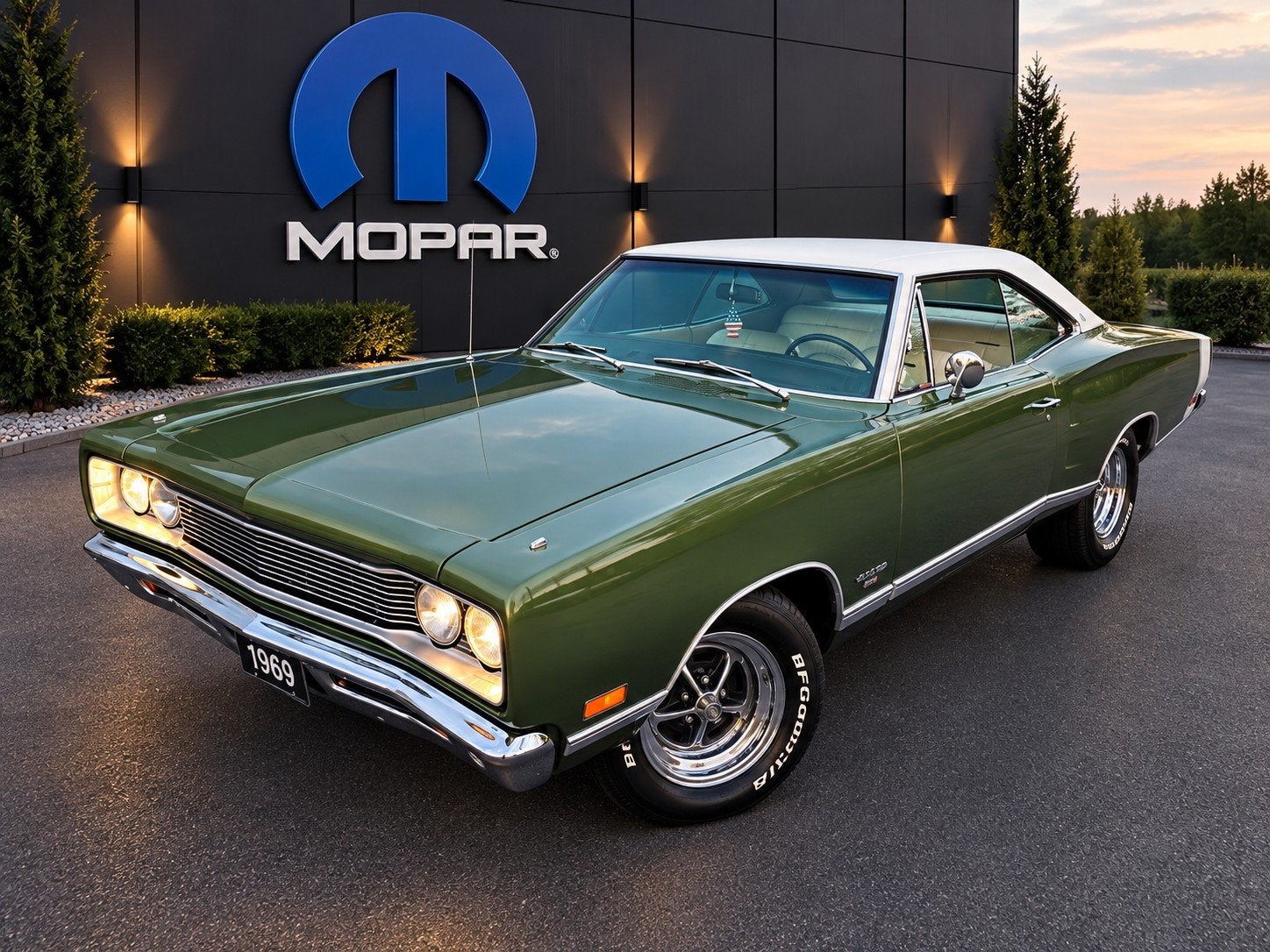 1969 Dodge Coronet 500, 383cui, V8, Mopar, Buildsheet, Automaat, Beige, Particulier, Dodge