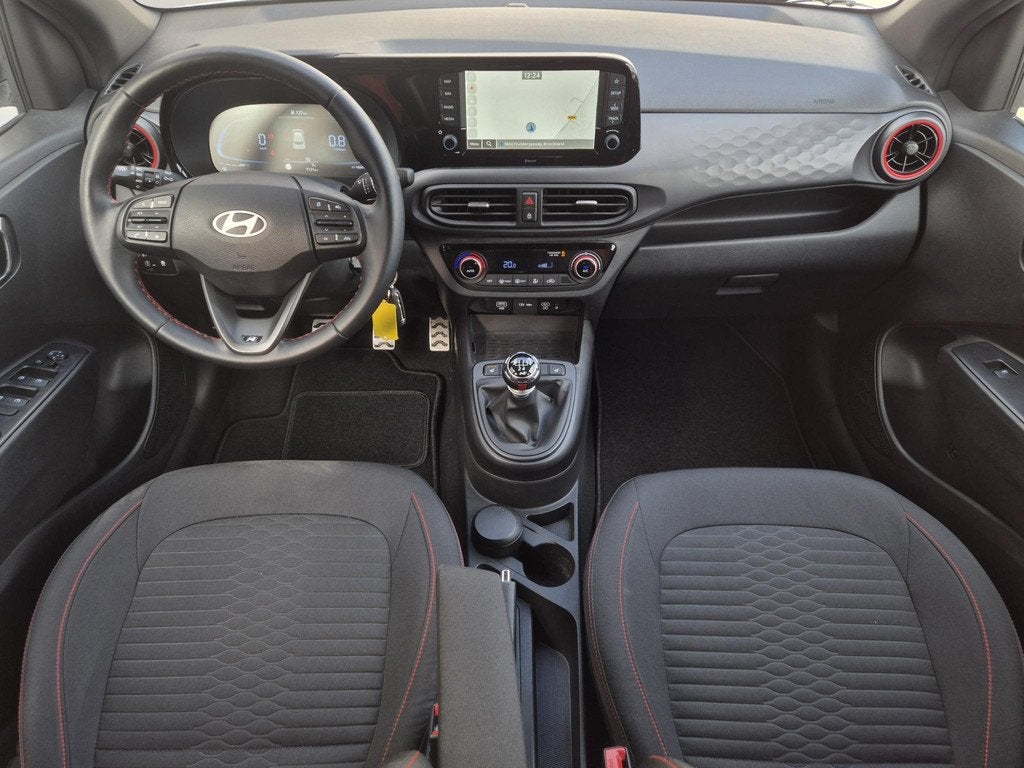 Hyundai i10 1.0 T-GDI N Line 5-zits Handgeschakeld 100 PK /, Voorwielaandrijving, Stof, Gebruikt, Euro 6