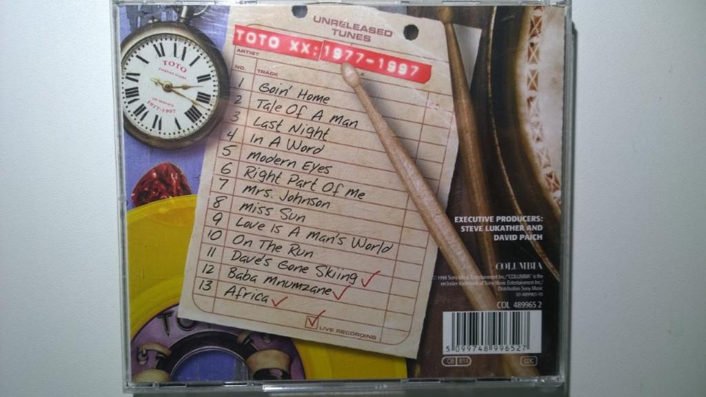 Toto - Toto XX (1977 - 1997), Ophalen of Verzenden, Zo goed als nieuw, Poprock