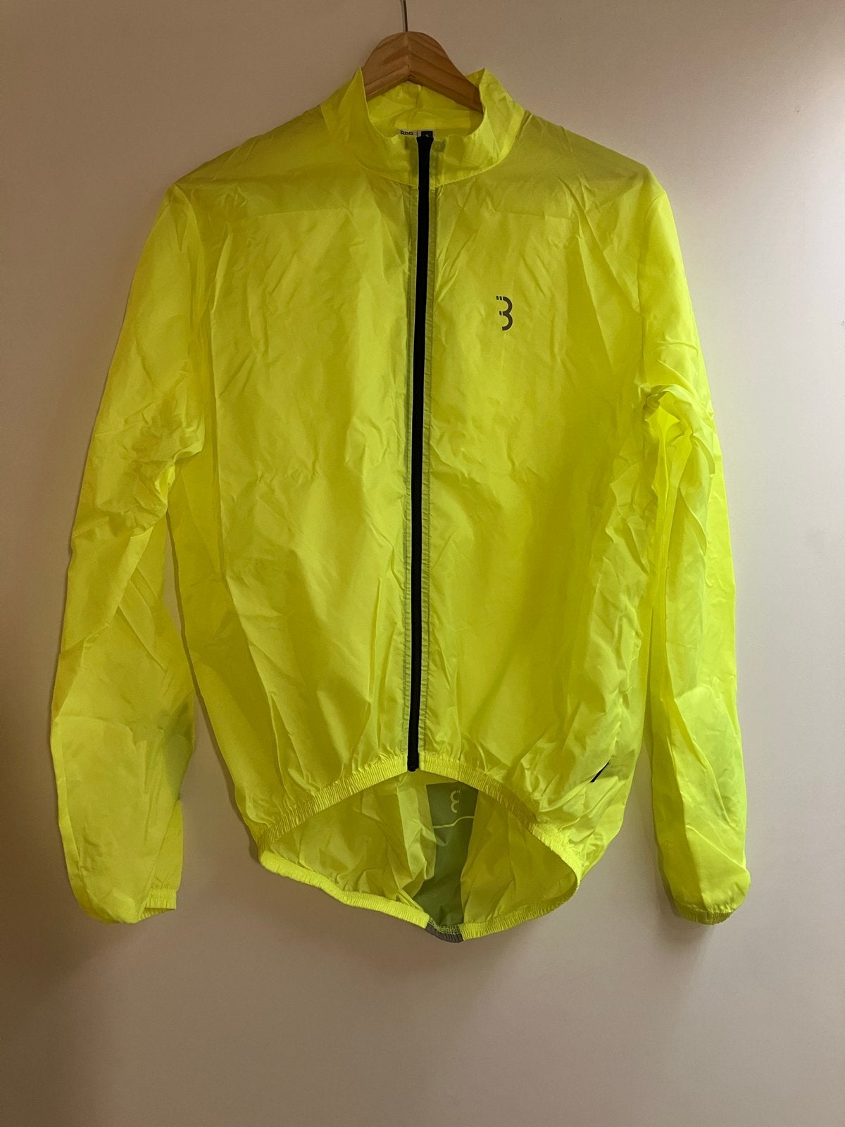 BBB Cycling Wind- en Regenjack - Maat S, Geel, Ophalen of Verzenden, Zo goed als nieuw, Hardlopen of Fietsen
