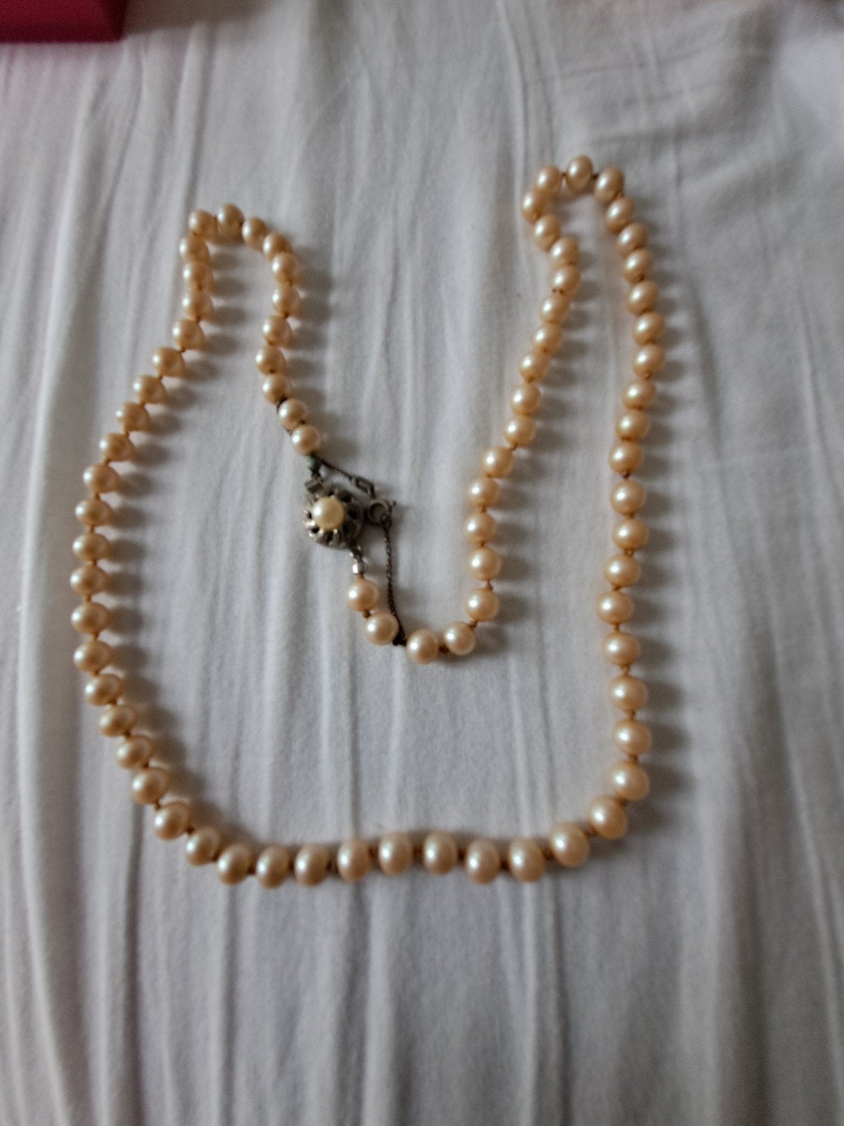 mallorca parels collier  € 15, Sieraden, Tassen en Uiterlijk, Ophalen of Verzenden, Overige materialen