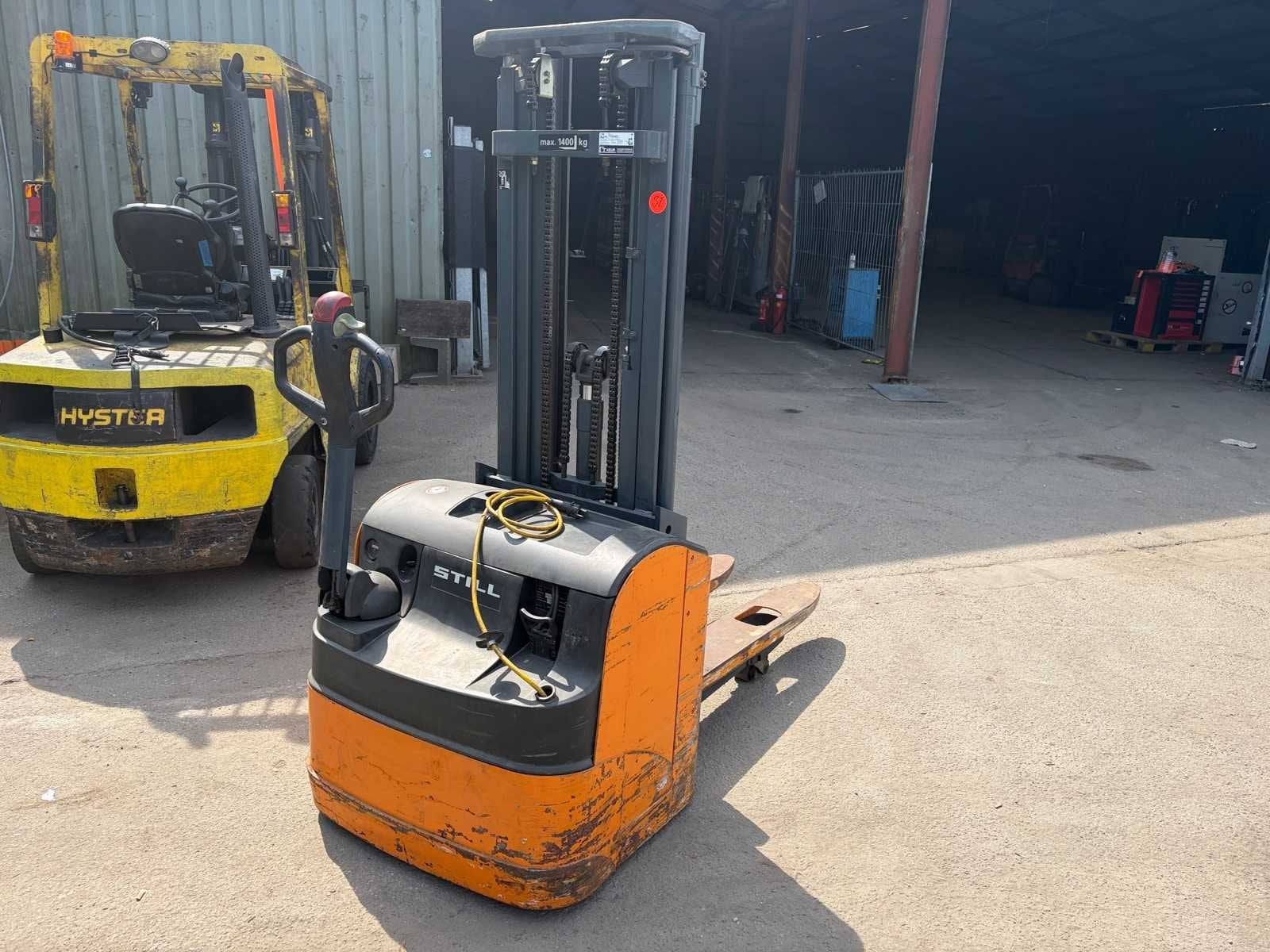 1999 Still EGV-14 Stapelaar, Zakelijke goederen, Machines en Bouw | Heftrucks en Intern transport, Overige aandrijving, Stapelaar