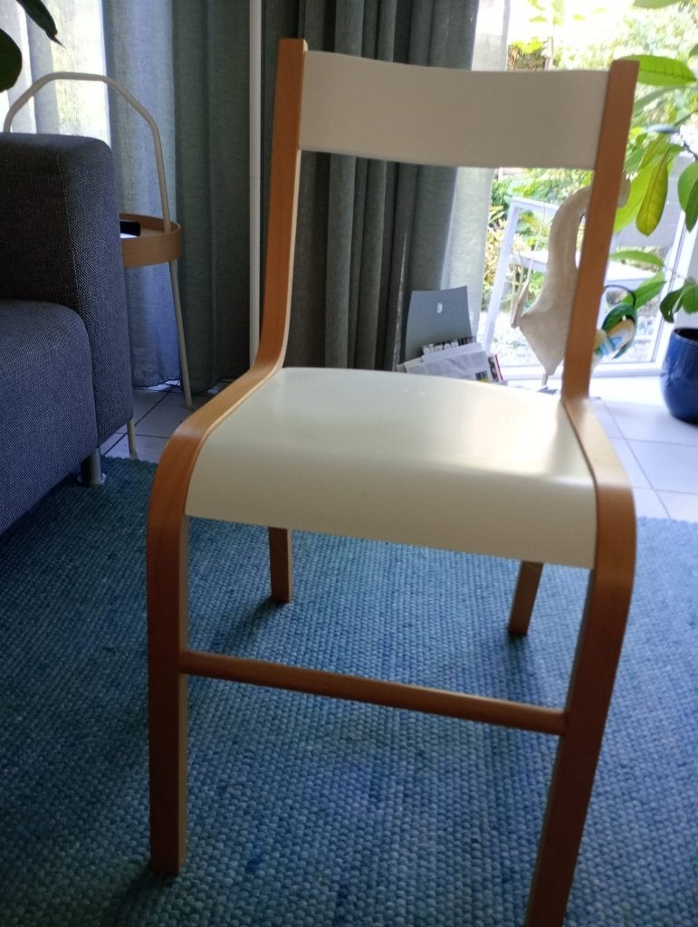 Eetkamerstoelen, Huis en Inrichting, Ophalen, Wit, Nieuw, Vier