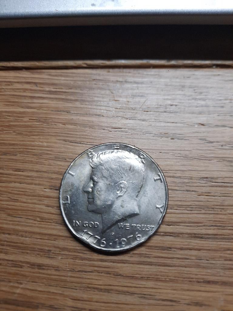 USA. Half dollar 1976, Postzegels en Munten, Munten | Amerika, Ophalen of Verzenden, Noord-Amerika