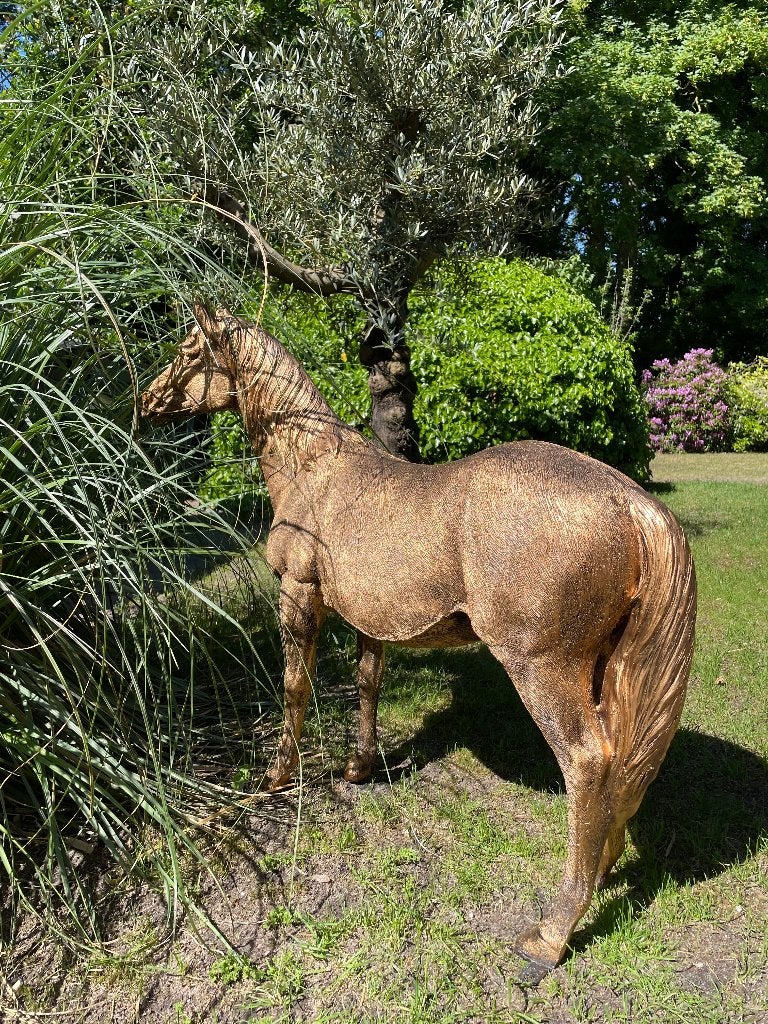 Paard, pony, rijles, manege 100cm, Ophalen, Nieuw, Kunststof, Dierenbeeld