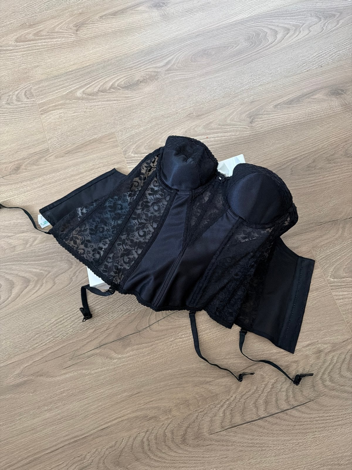 Zwart Strapless Corset/ bustier Carnival (80C), Ophalen of Verzenden, Zwart, Body of Korset