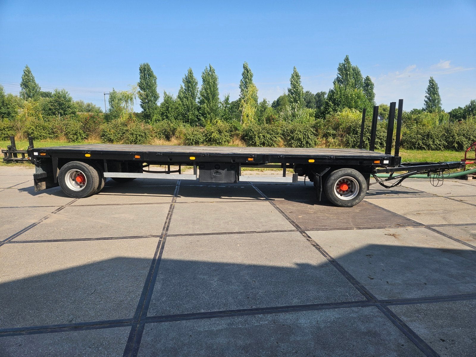 vrachtwagen aanhanger schamelwagen lako, Auto's, Bedrijf, Te koop