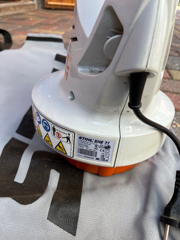 Stihl bladblazer, Ophalen, Stihl, Gebruikt, Met opvangzak