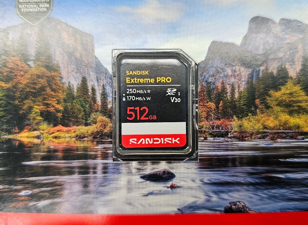 Sandisk SDXC 512GB Extreme Pro geheugenkaart 250MB/s Nieuw, SDXC, Sandisk, Nieuw, Ophalen of Verzenden