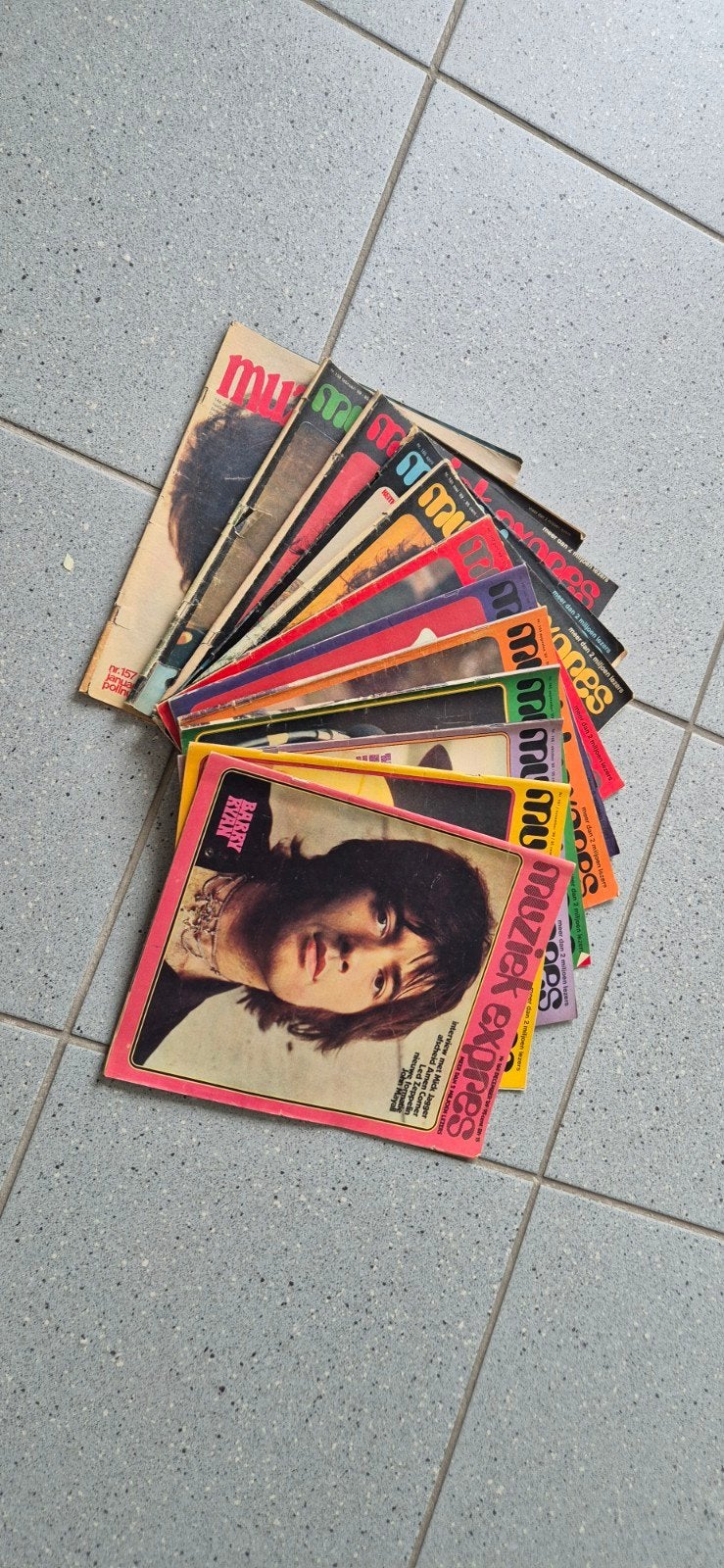 Muziek Expres 1969 Compleet - Vintage Muziektijdschriften, Ophalen of Verzenden, Gelezen, Artiest, Diverse