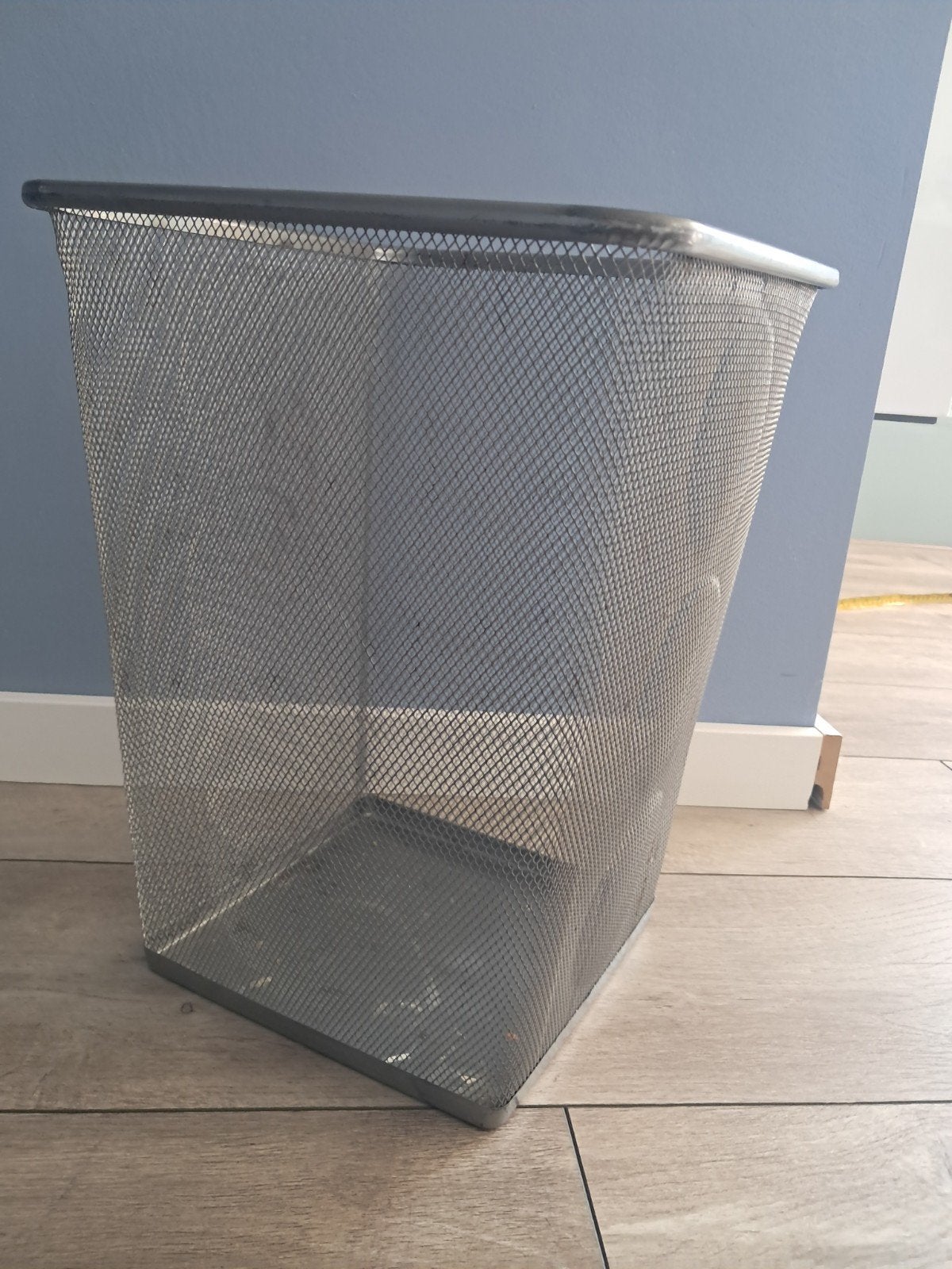 Metalen prullenbak/papiermand, Ophalen, 50 – 75, Gebruikt, Metaal