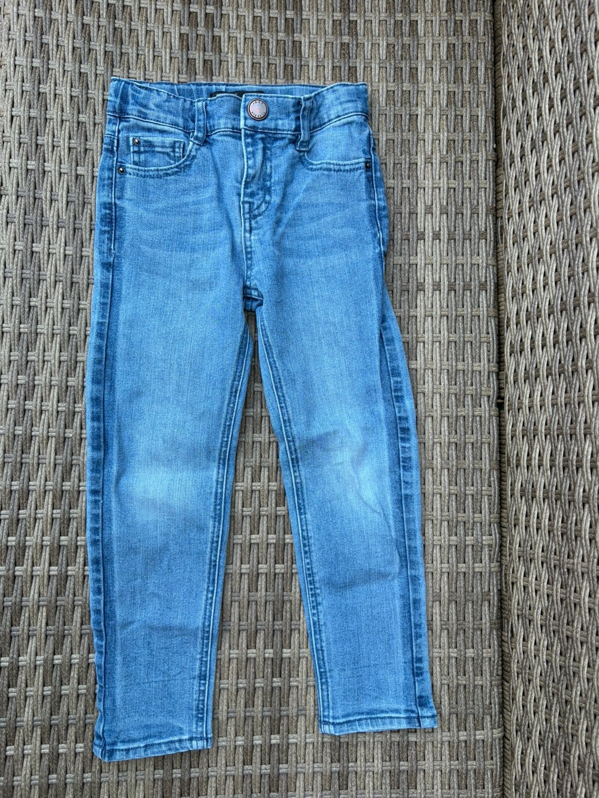 Ikks jeans spijkerbroek blauw 110, Ophalen of Verzenden, Zo goed als nieuw, Broek