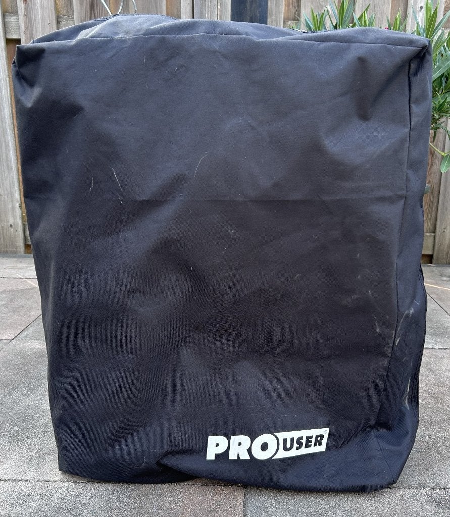 Pro User Diamant fietsendrager met opberghoes, Auto diversen, Fietsendragers, Zo goed als nieuw, Trekhaakdrager, 2 fietsen, Brede banden