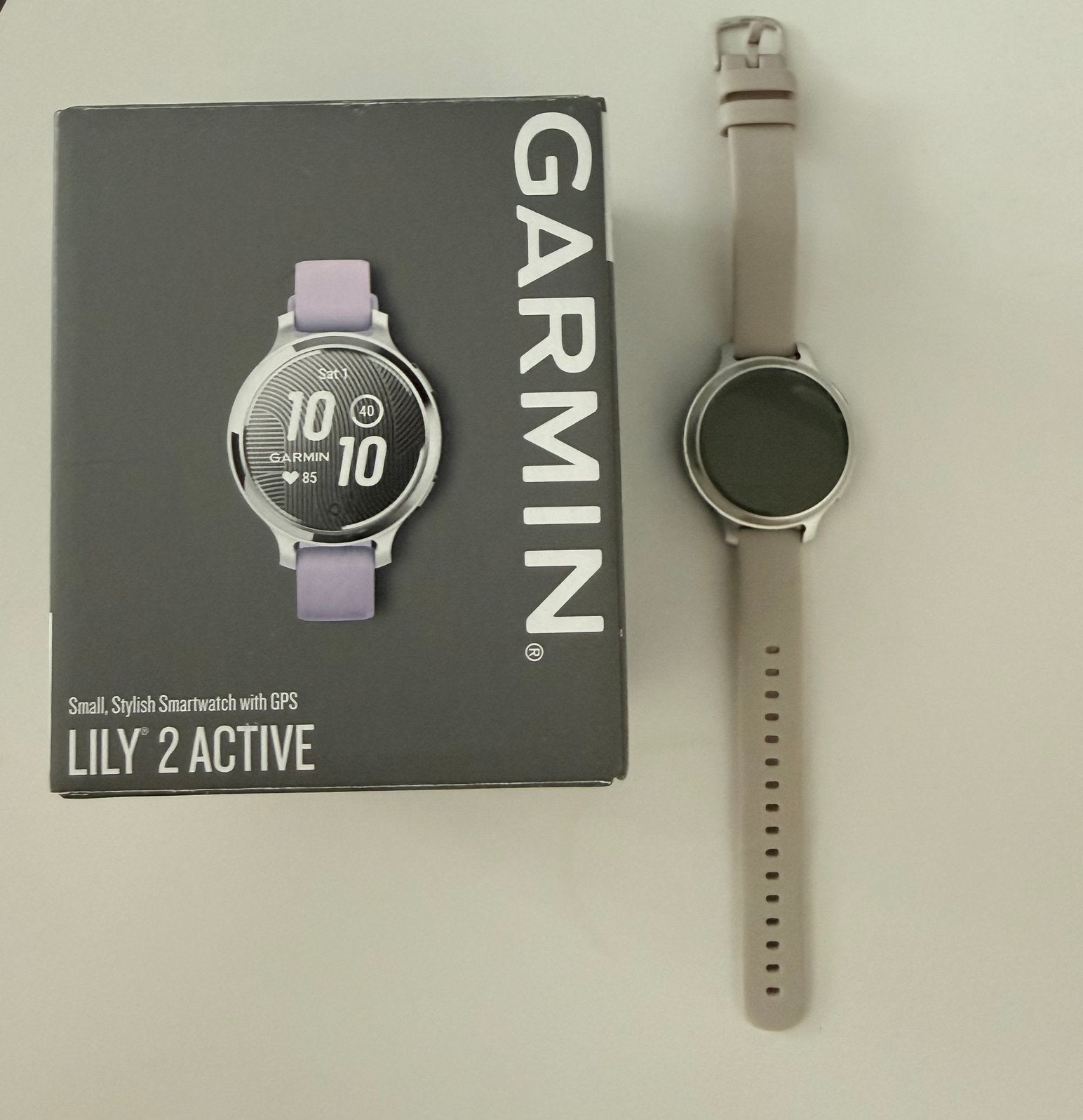 Garmin Lily Active 2, Zwart, IOS, Ophalen of Verzenden, Zo goed als nieuw