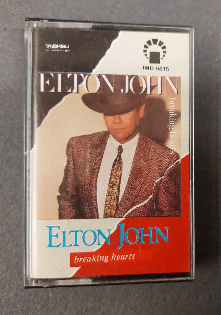 Elton John CASSETTE Saoedi Arabie Breaking Hearts, Gebruikt, Verzenden, 1 bandje, NvT