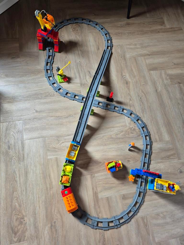 Lego duplo 10508 treinset, Ophalen, Zo goed als nieuw, Duplo