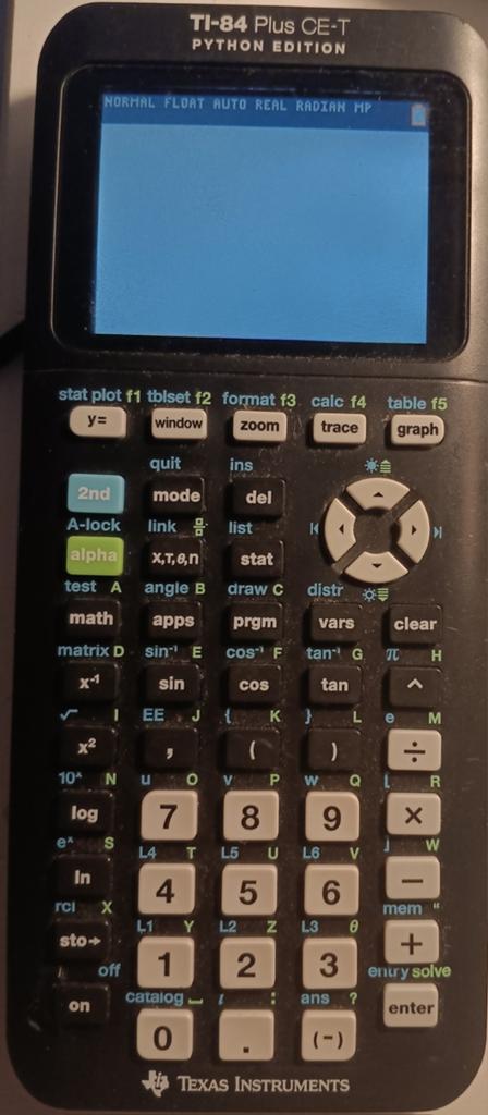Texas Instruments TI-84 Plus CE-T Python Edition, Diversen, Rekenmachines, Ophalen of Verzenden, Zo goed als nieuw