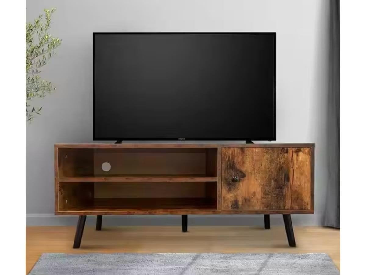 Tv Meubel  48 inch, bruin! NIEUW!!, Ophalen of Verzenden, Nieuw, 25 tot 50 cm, Minder dan 100 cm