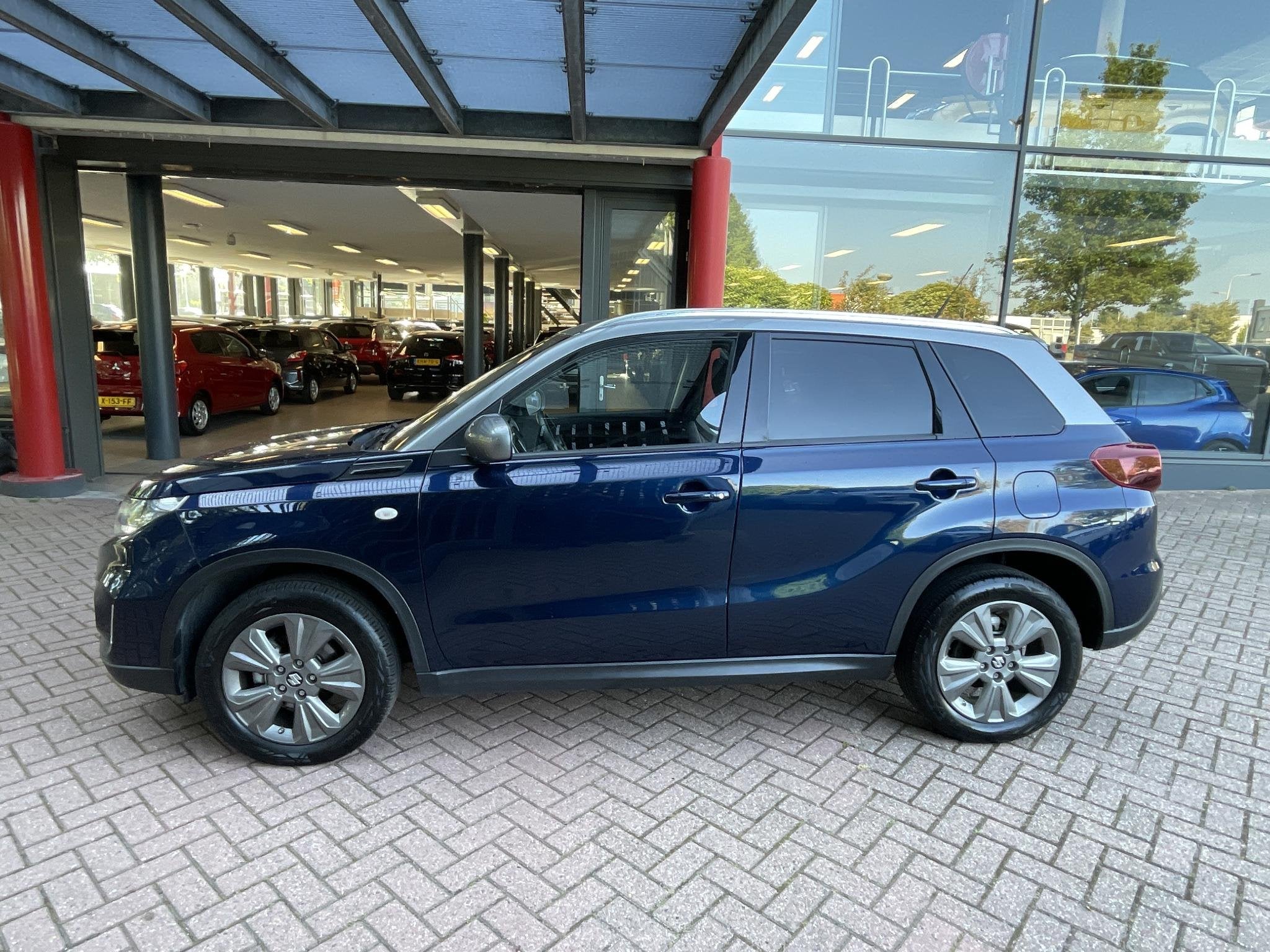 Suzuki Vitara 1.5 Hybrid Select | Navigatie via Carplay/Andr, Auto's, Automatische klimaatregeling, Stof, Gebruikt, Euro 6