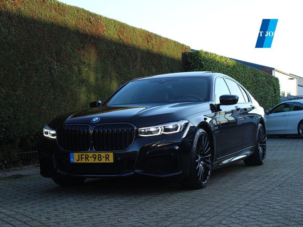 BMW 7 Serie 745e High Executive M Sport | Schuifdak | 22 inc, Auto's, BMW, Bedrijf, Te koop, 7-Serie, 360° camera, ABS, Achteruitrijcamera