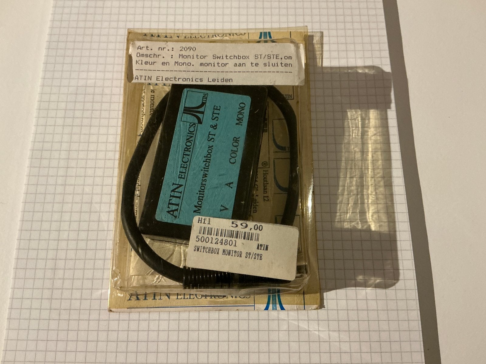 Atari monitor switchbox ST & STE  NOS, Ophalen of Verzenden, NA, NA, NA
