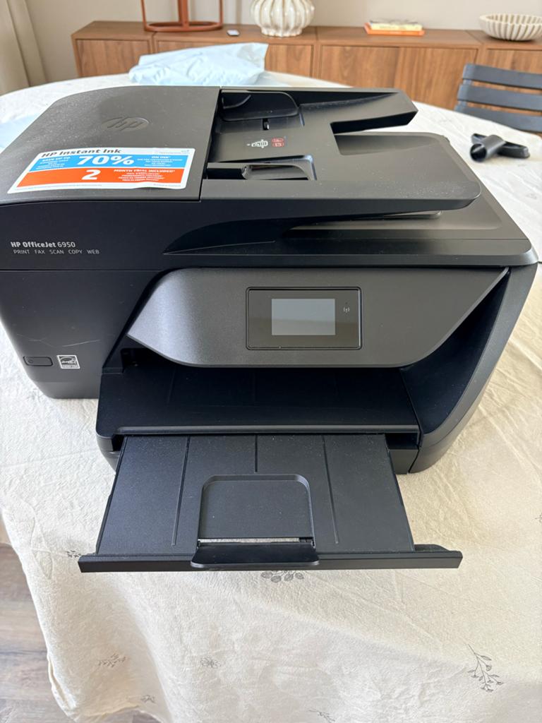 HP OfficeJet 6950 All-in-One Printer, Computers en Software, Printers, Ophalen, Faxen, Inkjetprinter, All-in-one