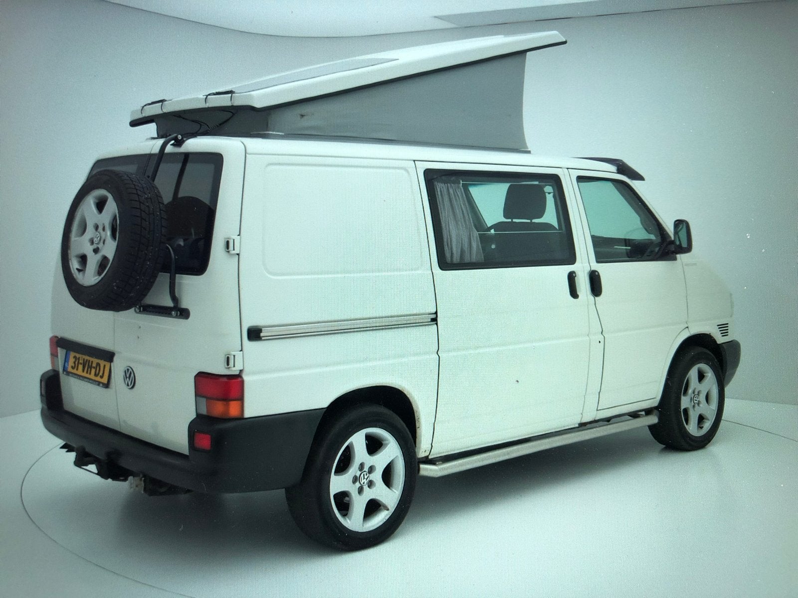 VW T4 Multivan Syncro 2.5 TDI 130pk met zonnepanelen, 4 tot 5 meter, Overige merken, Standkachel, Tot en met 4