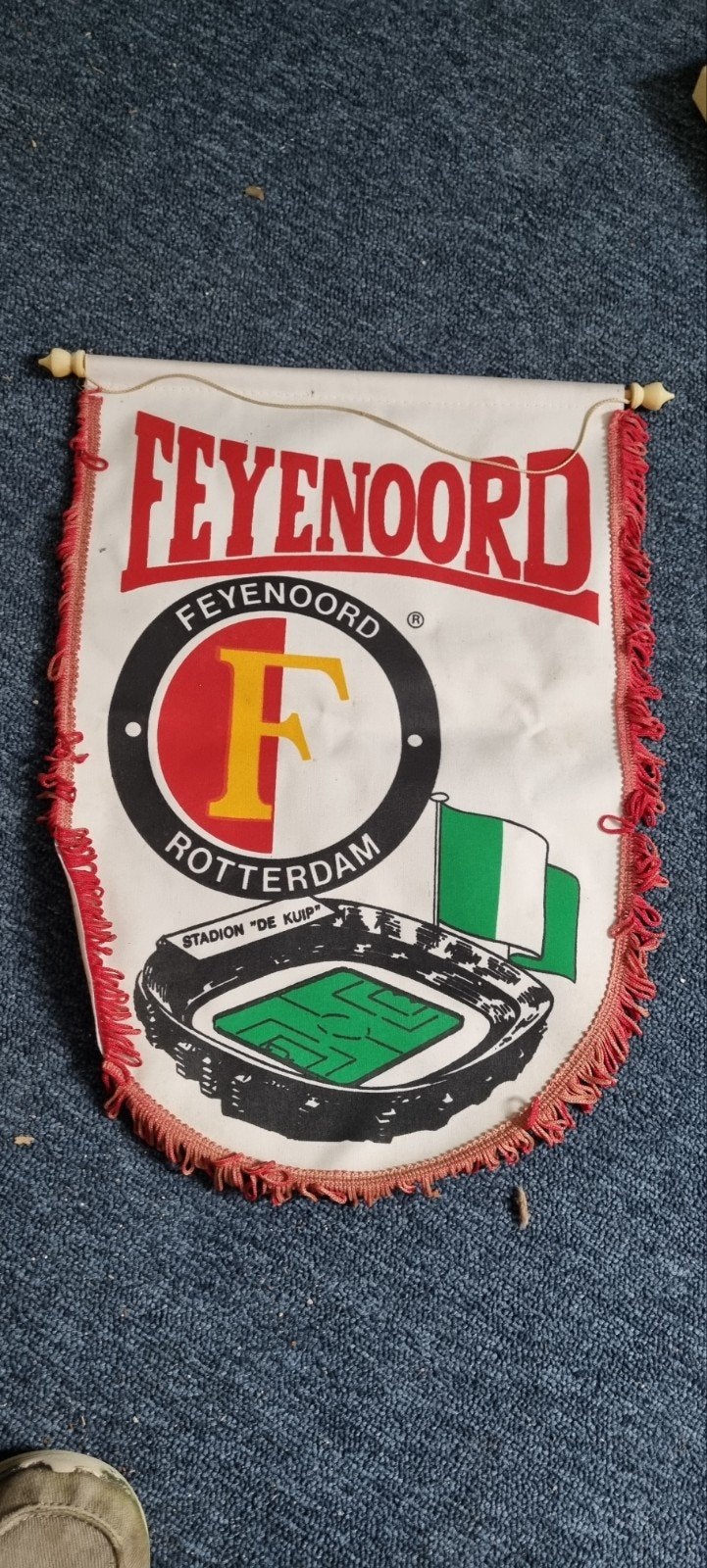 Feyenoord Vaantje - Stadion De Kuip, Ophalen of Verzenden, Gebruikt, Feyenoord, Vaantje of Sjaal