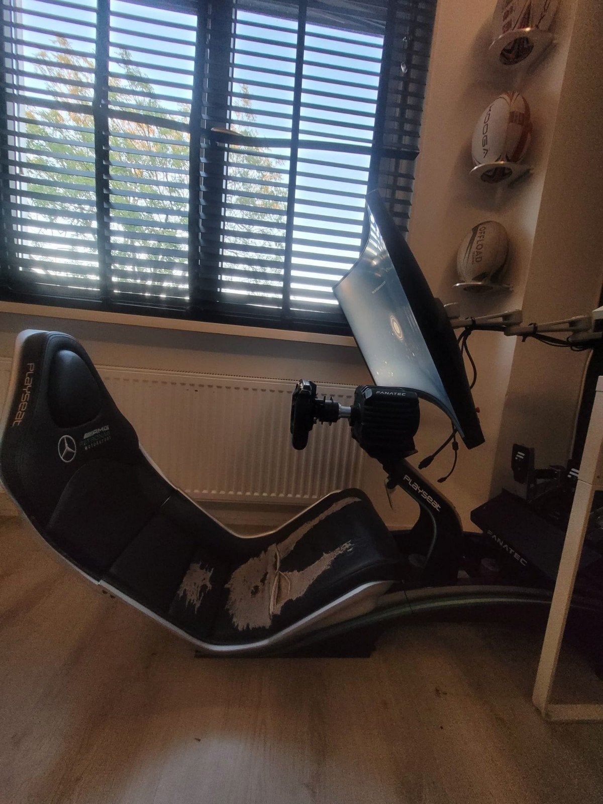 Complete Sim Racing Set: Fanatec & Playseat Mercedes AMG, Ophalen