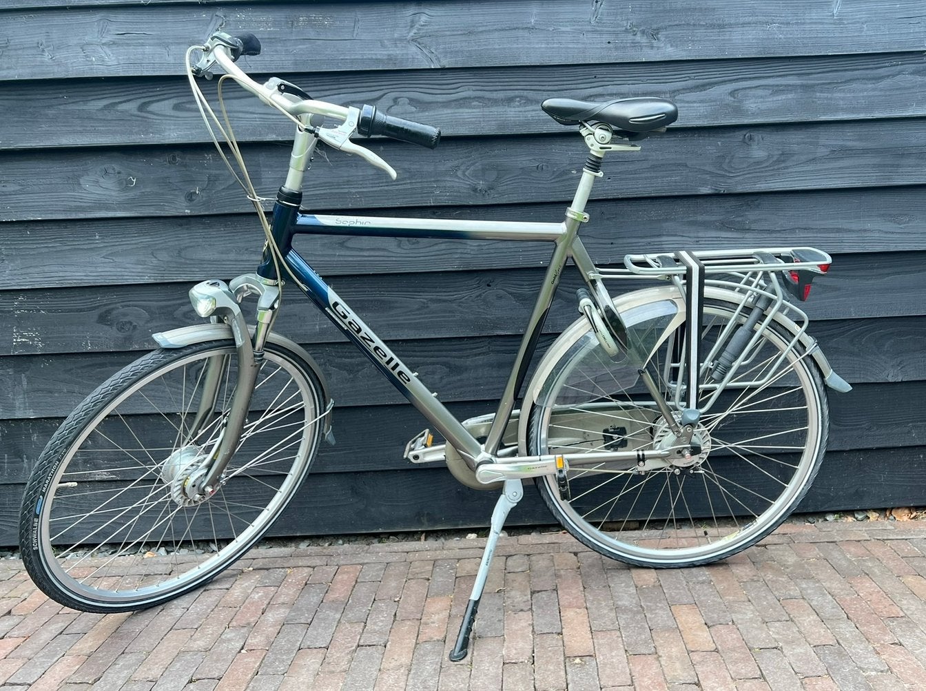 Gazelle Saphir Goldline herenfiets H61, Ophalen, Gebruikt, Versnellingen, Gazelle