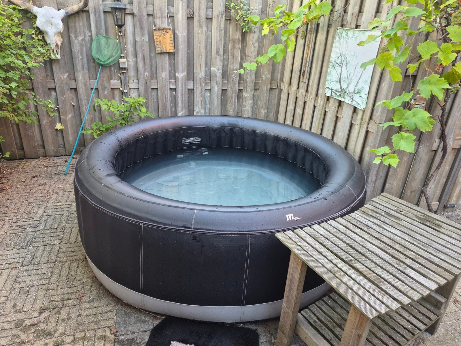 MSPA Camaro 6-persoons opblaas  jacuzzi, zo goed als nieuw, Tuin en Terras, Ophalen, Zo goed als nieuw, Filter, Opblaasbaar