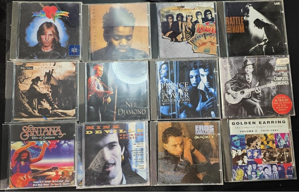 Diverse cd's oa: Golden Earring, U2, Santana, Neil Diamond, Ophalen of Verzenden, Zo goed als nieuw
