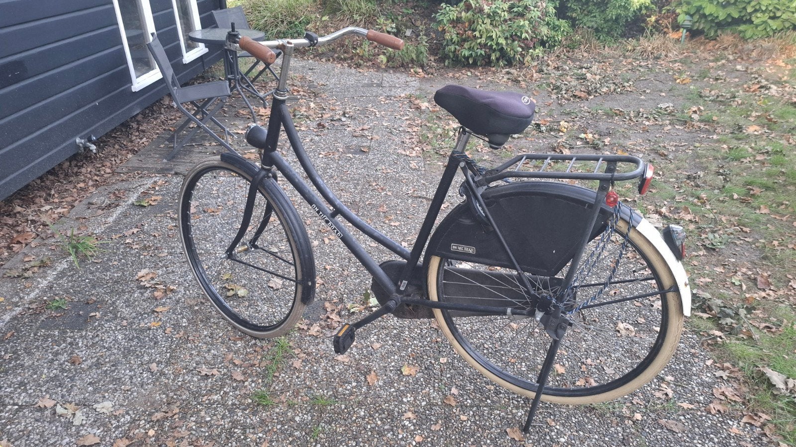 Omafiets - Gebruikt maar klaar voor een nieuwe ronde!, Ophalen, Terugtraprem, Onbekend, 53 tot 56 cm