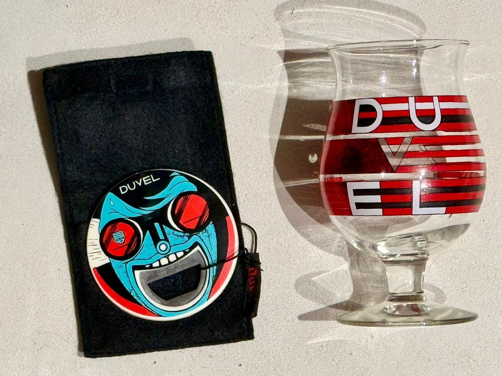 Duvel - ‘Stefan Glerum set’, Ophalen of Verzenden, Nieuw, Glas of Glazen, Duvel