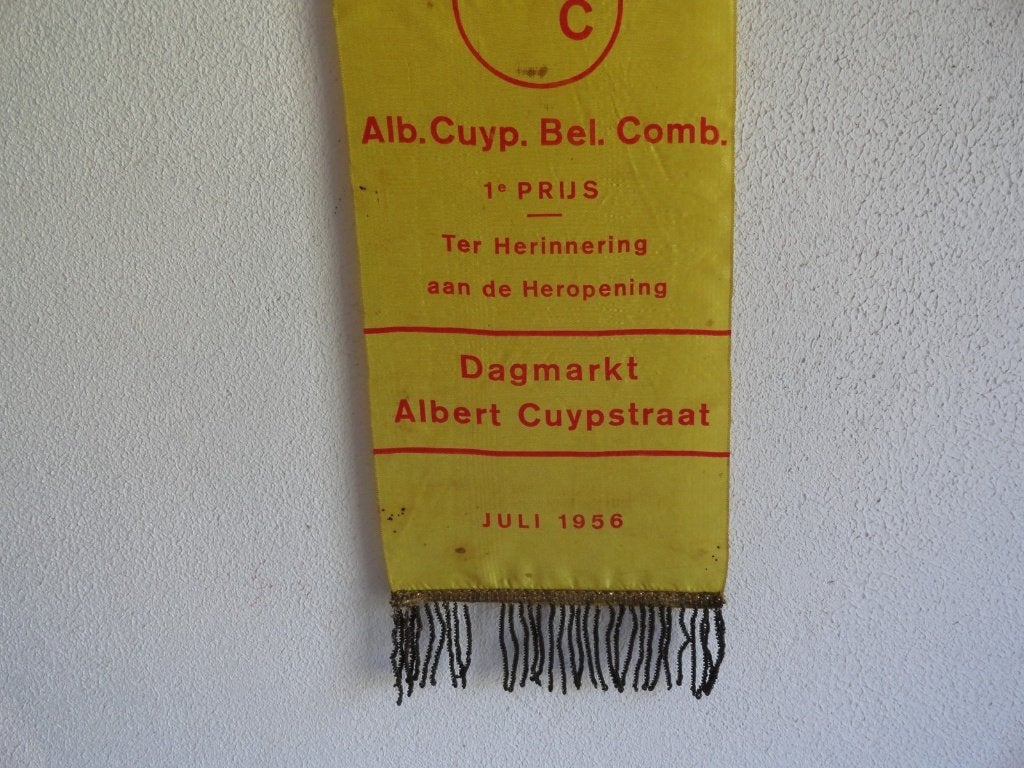 Vaantje Albert Cuyp ter herinnering heropening juli 1956, Ophalen of Verzenden