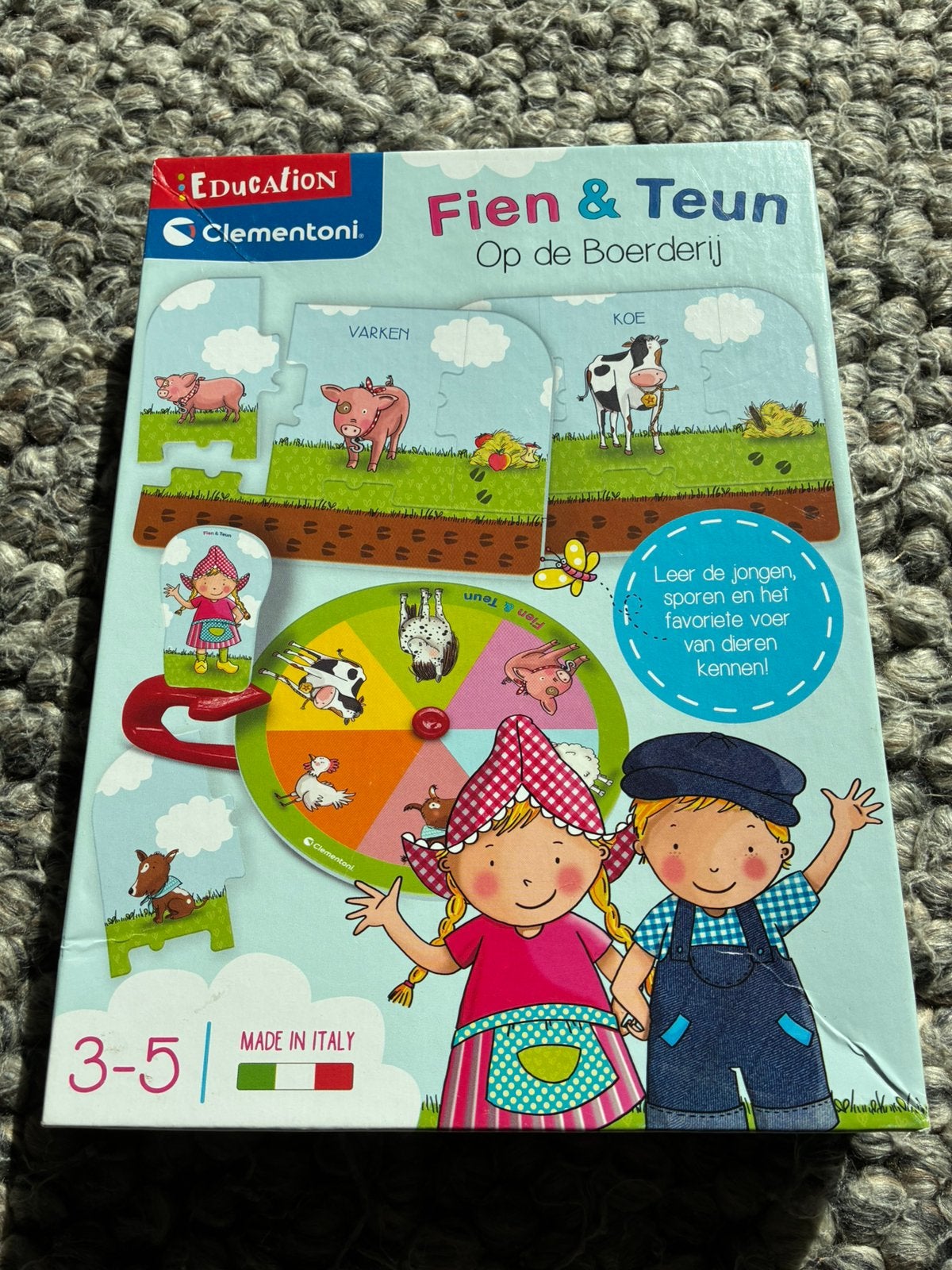 Fien en Teun spel, Ophalen of Verzenden, Gebruikt