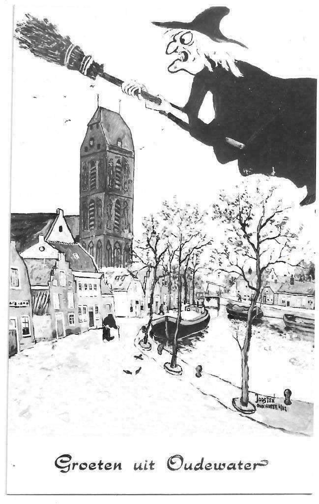 AK Oudewater - Groeten uit Oudewater, Verzenden, 1960 tot 1980, Ongelopen, Utrecht