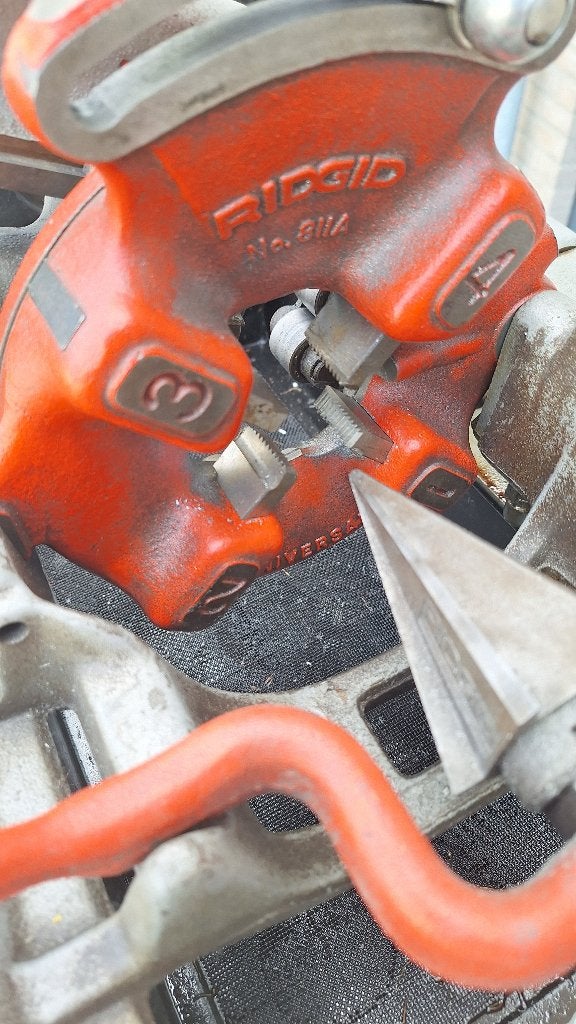 Ridgid 535 A Series Draadsnijmachine Buizensnijmachine, Ophalen, ,, Zo goed als nieuw, ,