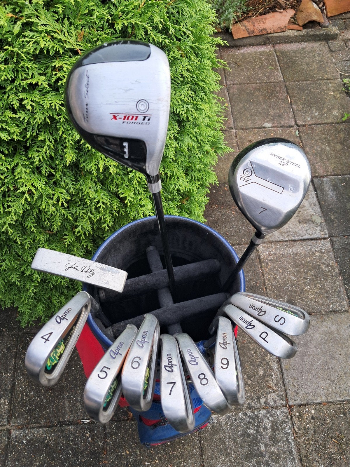 Complete Golfset Apron  lady s

Ijzers 4-5-6-7-8-9-P-S

Shaf, Ophalen, Gebruikt, Set, Overige merken