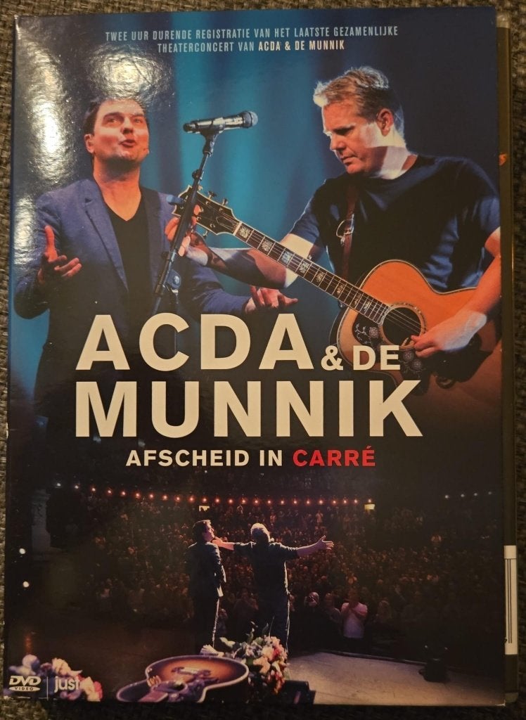 Acda en de Munnik dvd's, Inclusief DVD, Alle leeftijden, Zo goed als nieuw, Concert