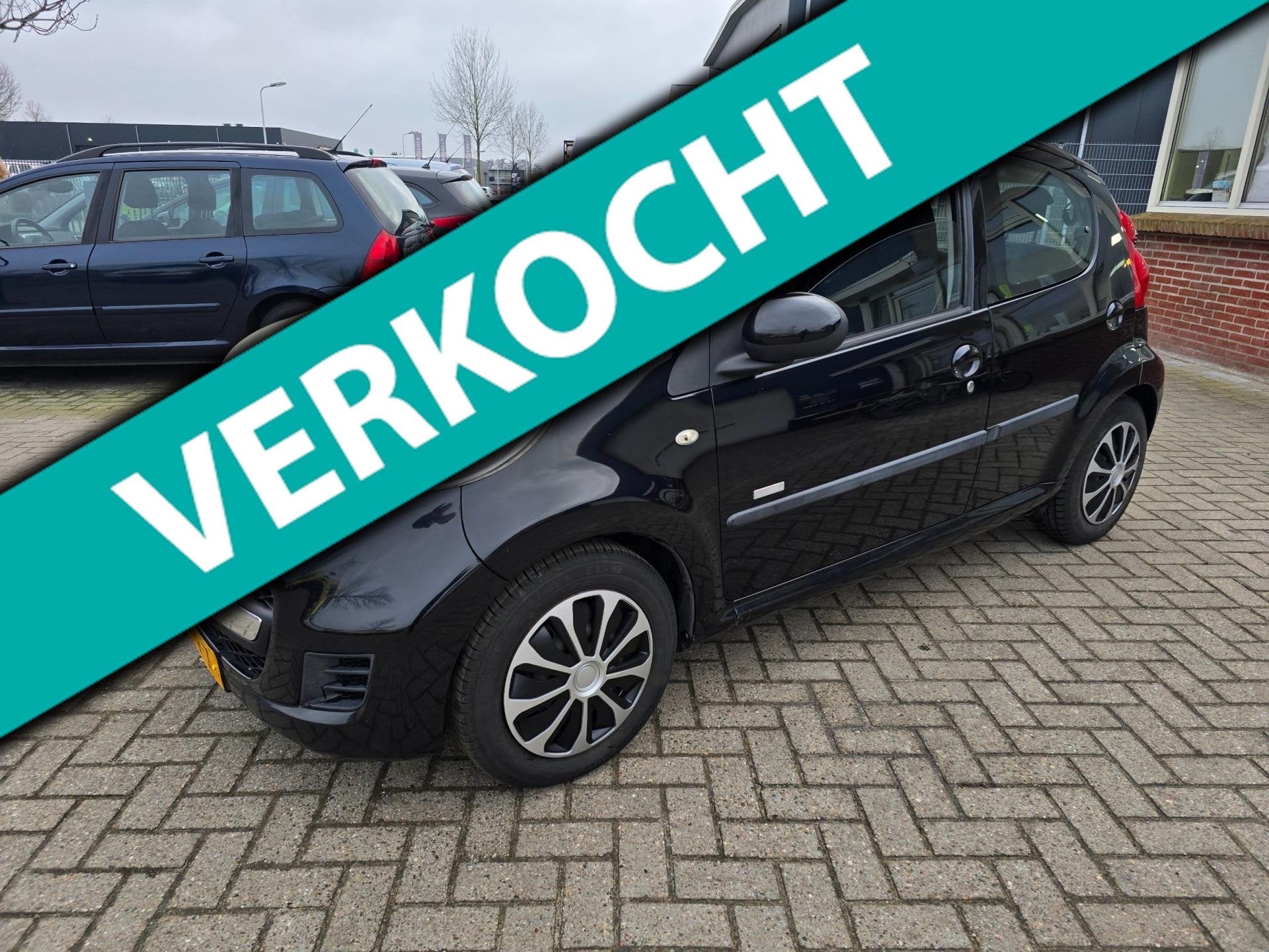 Peugeot 107 1.0-12V Millesim 200, Euro 5, Gebruikt, Zwart, Origineel Nederlands