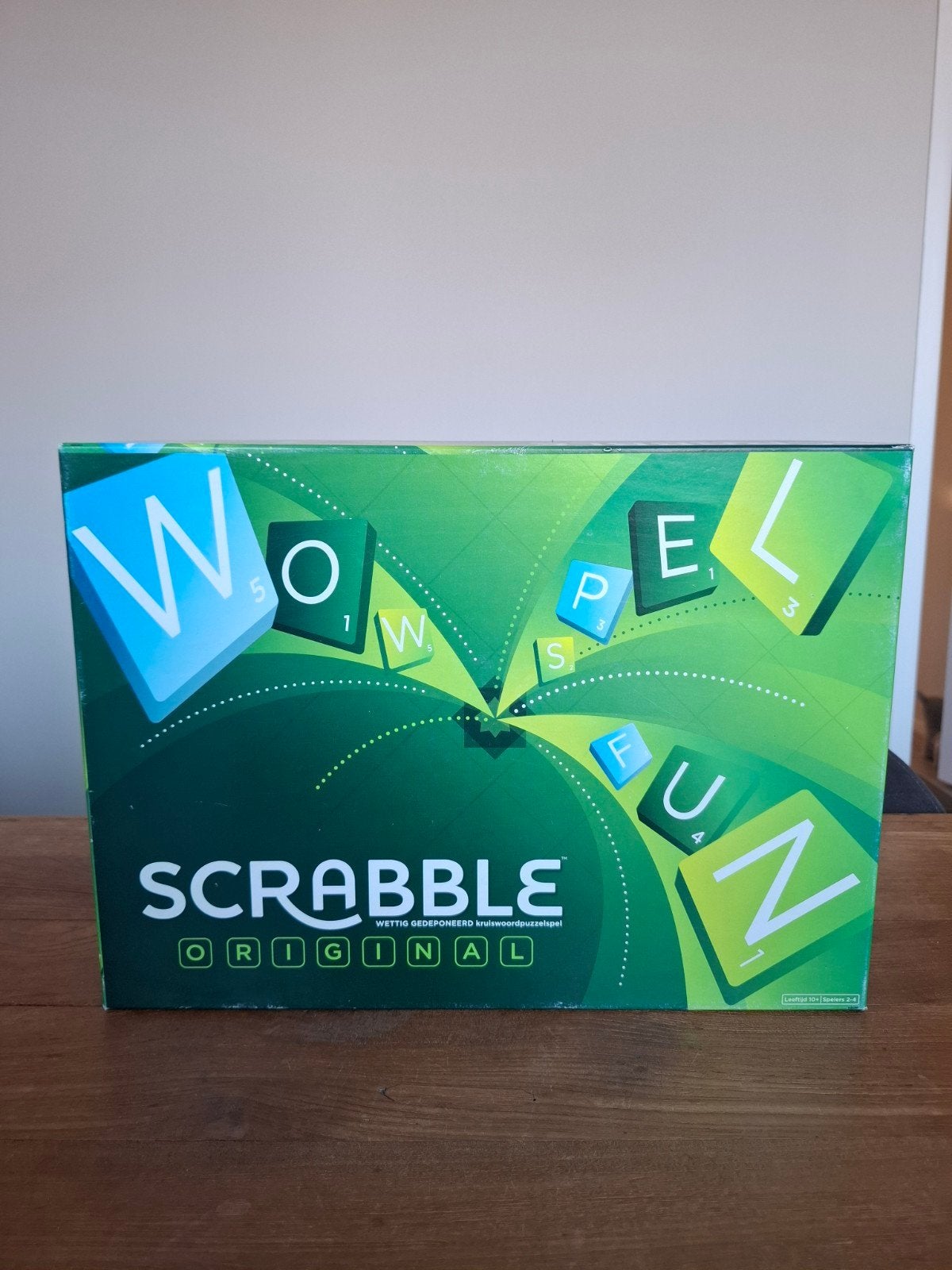 Scrabble Original Bordspel - Compleet en in goede staat, Een of twee spelers, Ophalen of Verzenden, Zo goed als nieuw, Mattel