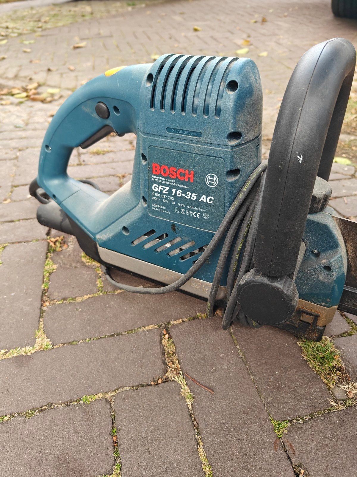 Bosch GFZ 16-35 AC Alligatorzaag, Ophalen, Gebruikt, 70 mm of meer, Overige typen