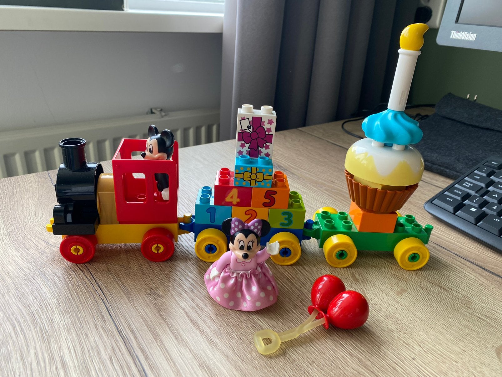 Duplo feesttrein 10597, Ophalen of Verzenden, Zo goed als nieuw, Duplo