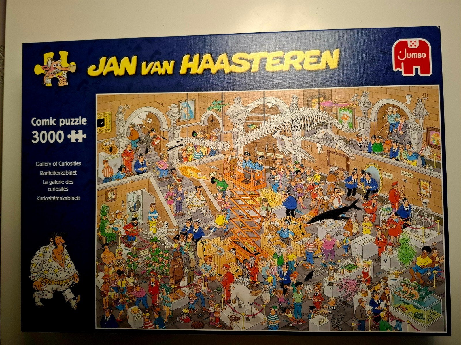 Jan van Haasteren 'Rariteitenkabinet' 3000 stukjes - Nieuw, Ophalen of Verzenden, Meer dan 1500 stukjes, Nieuw, Legpuzzel