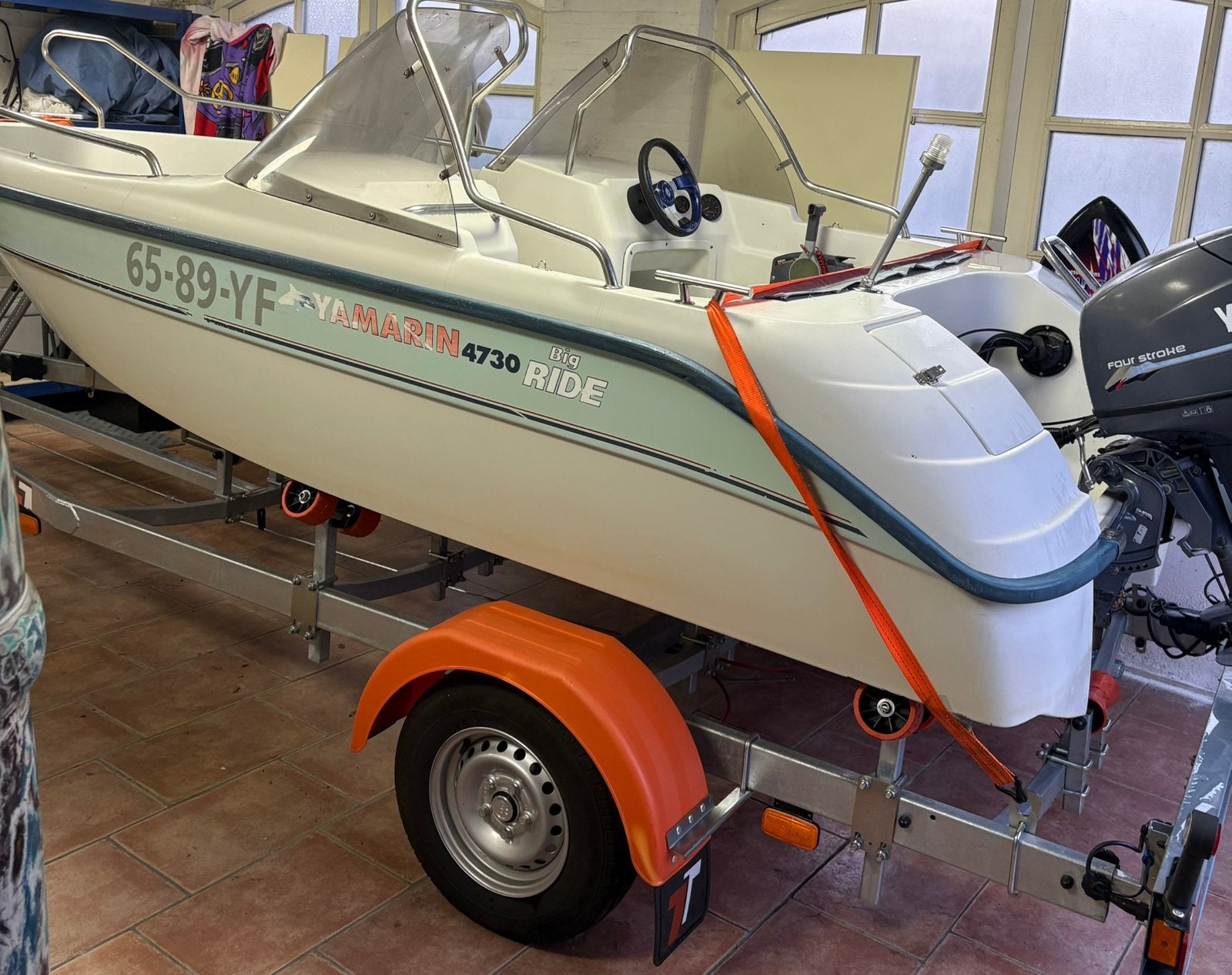 Yamarin 4730 Big Ride consoleboot 40PK Yamaha, Ophalen of Verzenden, Zo goed als nieuw