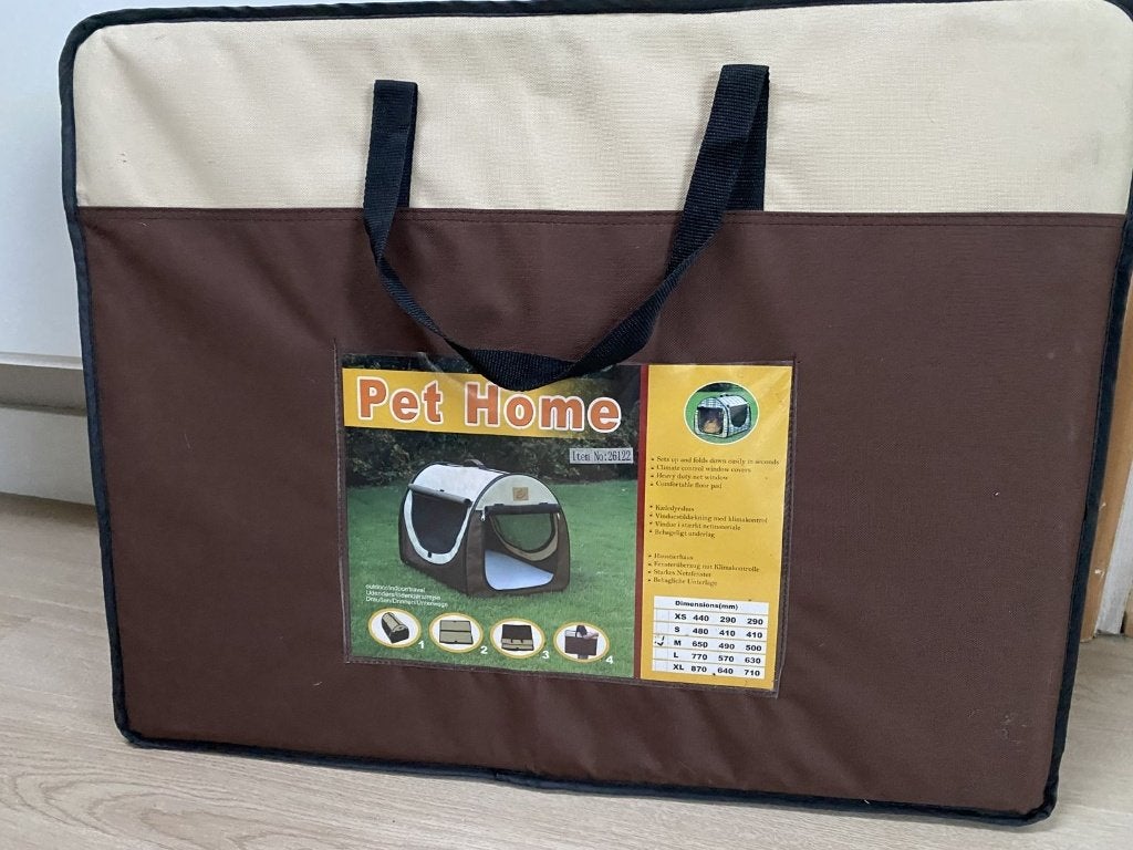 B023 - Pet Home reismand opvouwbaar, Dieren en Toebehoren, Ophalen, Gebruikt