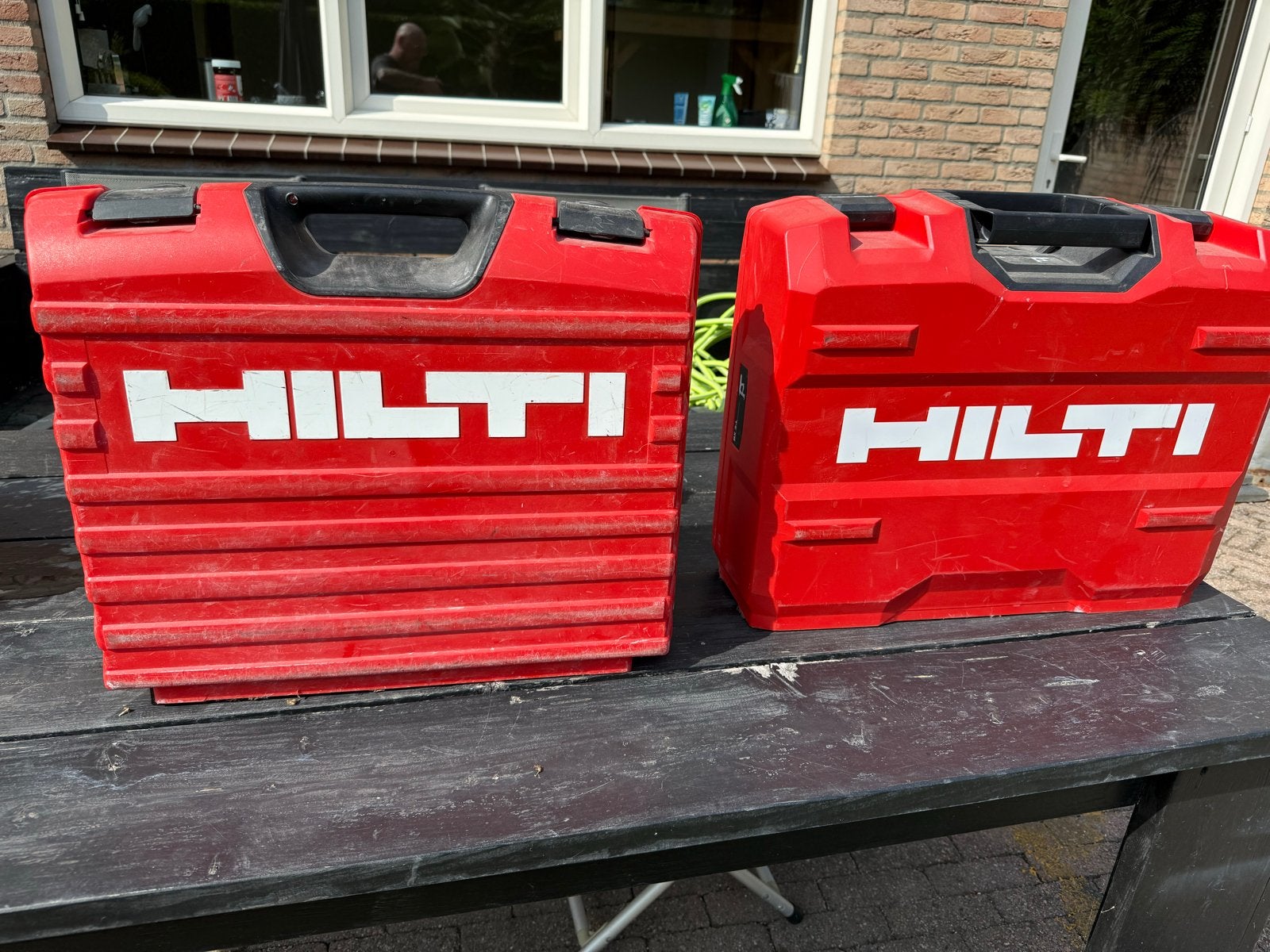 Hilti BX 3-L en BX 3 accu tackers - Gebruikt, Doe-het-zelf en Verbouw, Gereedschap | Handgereedschap, Ophalen, Gebruikt, Tacker/nietmachine